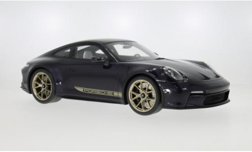 Diecast model cars Porsche 911 GT3 Touring purple 2021 1/12 GT Spirit