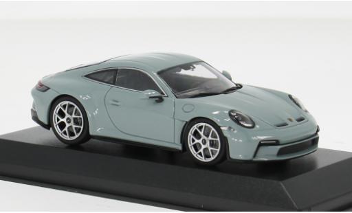 Diecast model cars Porsche 911 S S/T green 2023 1/43 Minichamps