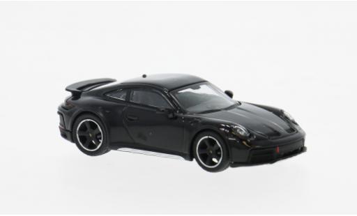 Diecast model cars Porsche 911 Base black 2023 1/64 Mini GT