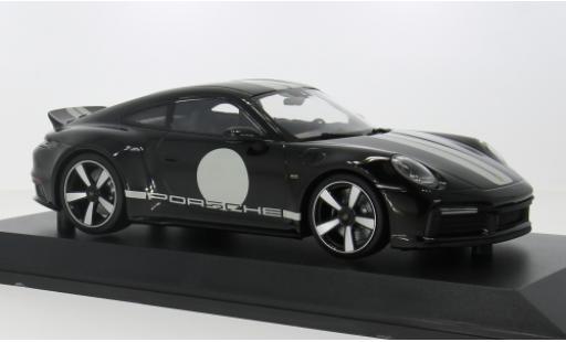 Diecast model cars Porsche 911 Sport Classic black 2022 1/18 Minichamps