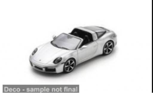Diecast model cars Porsche 911 Targa 4S silver 1/43 Spark