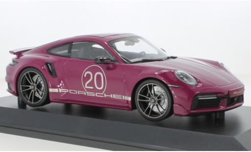 Diecast model cars Porsche 911 Base Turb red 1/18 Minichamps