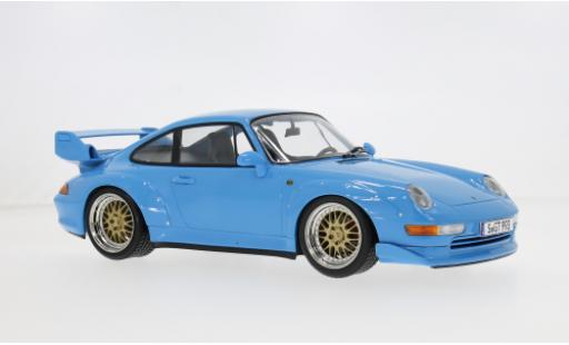 Diecast model cars Porsche 911 GT2 blue 1996 1/18 KK Scale