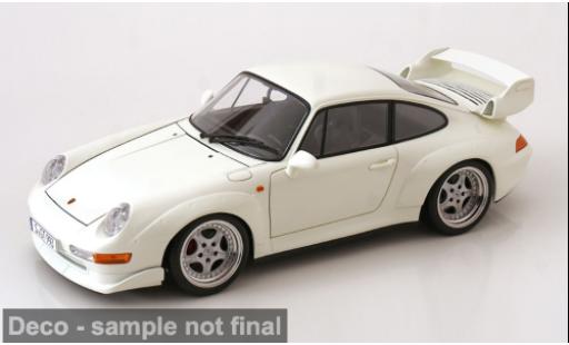 Diecast model cars Porsche 911 GT2 white 1996 1/12 KK Scale