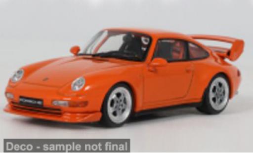 Diecast model cars Porsche 993 911  RS Clubsport orange 1995 1/43 Solido