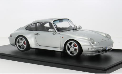 Diecast model cars Porsche 911 Base silver 1/18 Solido