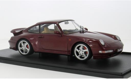 Diecast model cars Porsche 911 Base Turb red 1/18 Solido