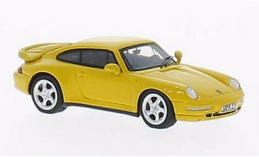 Porsche 911 Turbo 1/87 Minichamps yellow 1995 diecast model cars