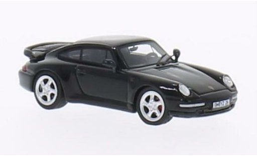 Porsche 911 Turbo S 1/87 Minichamps black 1995 diecast model cars