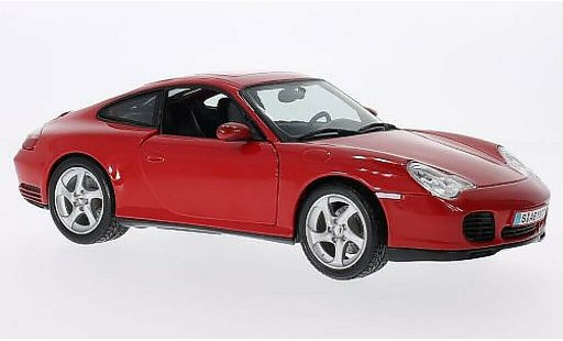 Porsche 911 4S 1/18 Maisto Carrera red diecast model cars