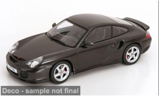 Diecast model cars Porsche 911 Turbo black 2000 1/18 KK Scale