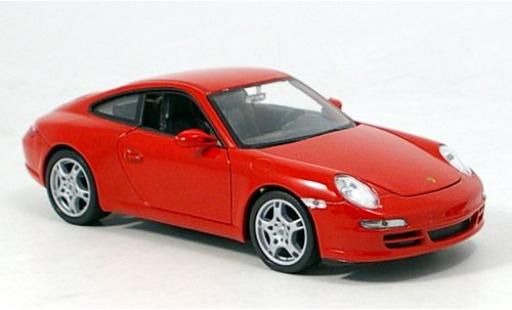 Diecast model cars Porsche 911 Base Car red 1/24 Welly