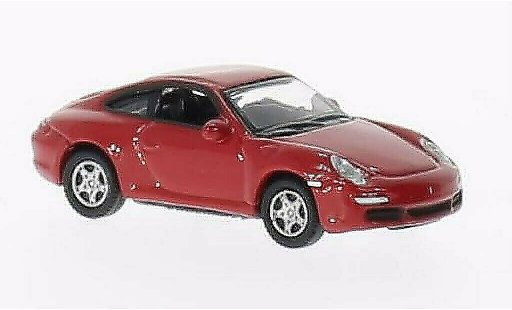 Porsche 911 S 1/87 Welly Carrera Coupe red diecast model cars