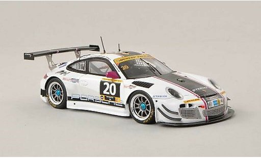 Porsche 911 GT3 1/43 Spark R No.20 Stadler Motorsport 24h Dubai 2014 /C.Engelhart diecast model cars