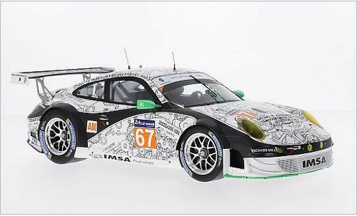 Porsche 911 GT3 1/18 Spark R No.67 IMSA Performance Matmut 24h Le Mans 2014 /J.M diecast model cars