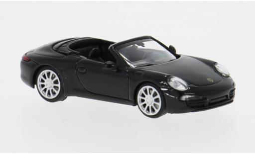 Diecast model cars Porsche 911 Cabriolet Convertible orange 1/87 Minichamps