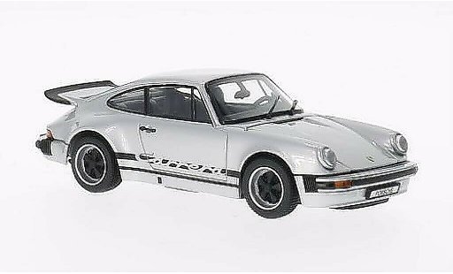 Porsche 911 Carrera 1/43 Kyosho 2.7 grey with blacker Dekoration 1975 diecast model cars