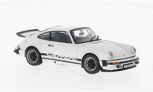Porsche 911 Carrera 1/43 Kyosho 2.7 white with blacker Dekoration 1975 diecast model cars
