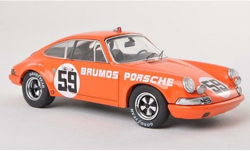 Porsche 911 Carrera 1/43 Schuco 2.8 R Brumos No.59 IMSA 1972 /H.Haywood diecast model cars