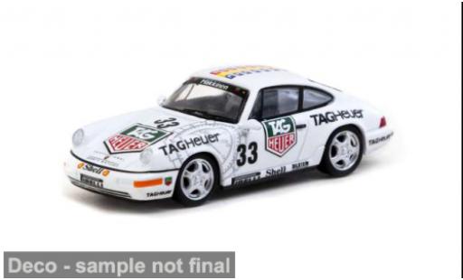 Diecast model cars Porsche 911 Carrera 2 Supercup Monaco #33 1/64 Tarmac Works