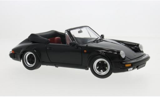 Diecast model cars Porsche 911 Carrera 3. black 1/18 Minichamps
