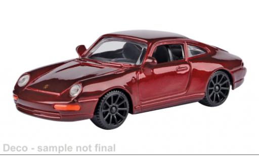 Diecast model cars Porsche 911 Carrera red 1/43 Motormax