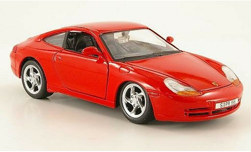 Porsche 911 Carrera 1/24 Maisto red 1997 diecast model cars