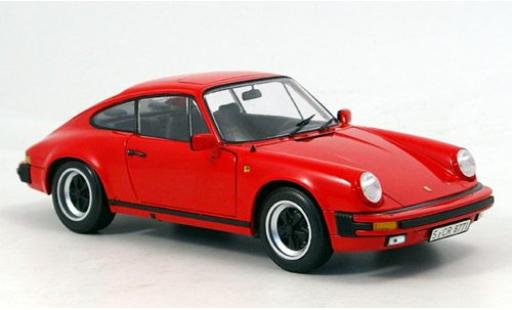 Diecast model cars Porsche 911 Carrera red 1/18 Minichamps