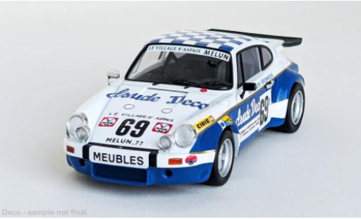 Diecast model cars Porsche 911 RS Carrera 24h Le Mans 1974 #69 L.Nageotte/P.Laffeach 1/43 Trofeu