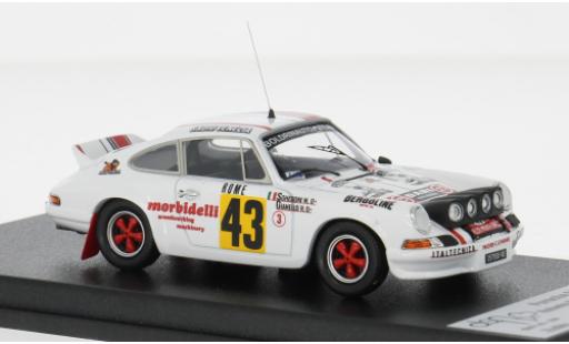Diecast model cars Porsche 911 RS Carrera Rally Monte Carlo 1978 #43 R.Gianello/M.Sghedoni 1/43 Trofeu