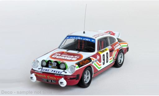 Diecast model cars Porsche 911 RS Carrera Rally Monte Carlo 1979 #98 J-P.Ballet/R.Michel 1/43 Trofeu
