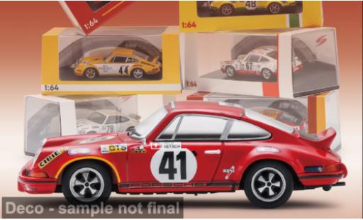 Diecast model cars Porsche 911 RSR Carrera 2.8 24h Le Mans 1973 #44 F.Vetsch/J.Selz 1/64 Spark