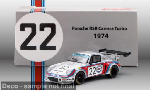 Diecast model cars Porsche 911 RSR Carrera 2.8 24h Le Mans 1974 #22 G.van Lennep/H.M&Atilde;&frac14;ller 1/64 Spark