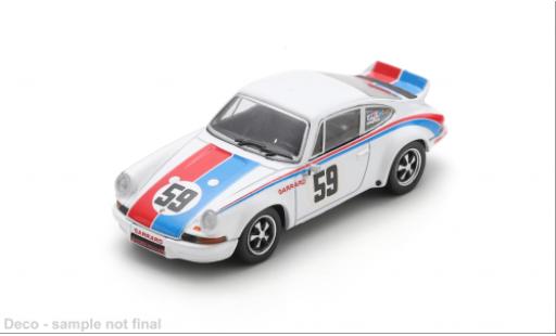 Diecast model cars Porsche 911 RSR Carrera 24h Daytona 1973 #59 P.Gregg/H.Haywood 1/64 Spark