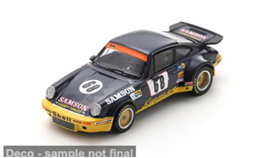 Diecast model cars Porsche 911 RSR Carrera 3.0 24h Le Mans 1974 #68 H.Heyer/E.Kremer 1/64 Spark