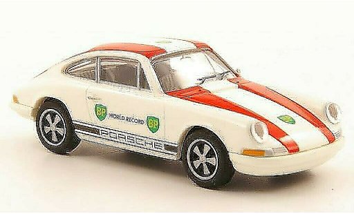 Porsche 911 Base 1/87 Brekina Coupe BP World Record diecast model cars