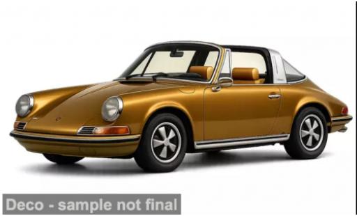 Diecast model cars Porsche 911 Base gold 1969 1/43 Norev