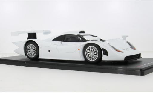 Diecast model cars Porsche 911 GT1 white 1998 1/18 Werk83