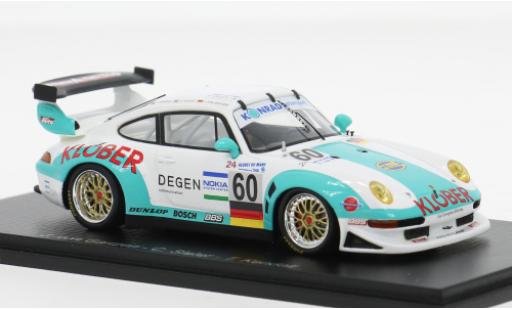 Diecast model cars Porsche 911 GT2 24h Le Mans 2000 #60 J-V.Gartzen/C.Slater 1/43 Spark