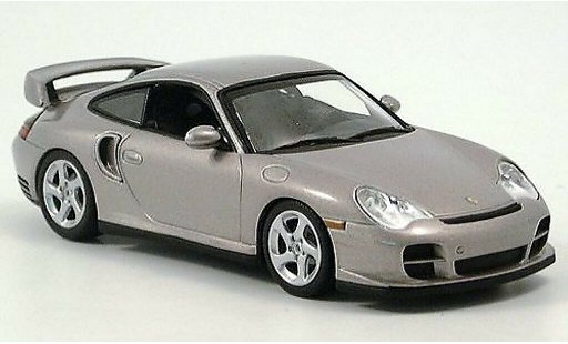 Porsche 911 GT2 1/43 Minichamps grey 2001 diecast model cars