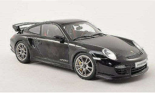 Porsche 911 GT2 1/18 Autoart black/carbon 2010 diecast model cars