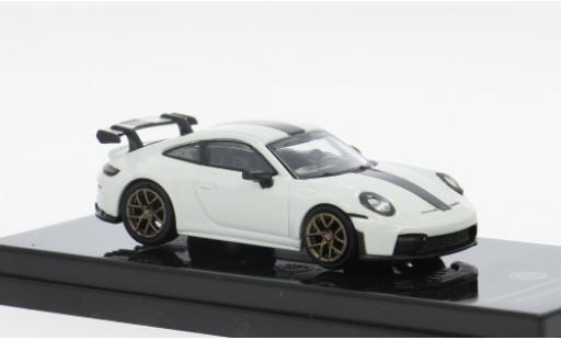 Diecast model cars Porsche 911 GT3 (992.2) white/black 2025 1/64 Para64