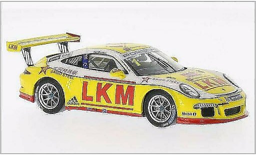 Porsche 911 GT3 Cup 1/43 Spark No.1 LKM PCCA 2014 diecast model cars