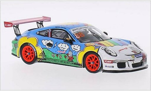 Porsche 911 GT3 Cup 1/43 Spark No.88 y Carrera Asia Singapur 2015 diecast model cars
