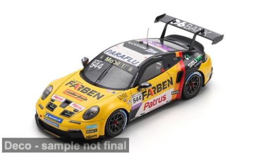 Diecast model cars Porsche 911 GT3 Carrera Cup Brazil 2024 #544 M.M&Atilde;&frac14;ller 1/43 Spark