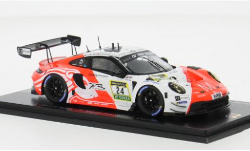 Diecast model cars Porsche 911 GT3 R ( #24 1/43 Spark