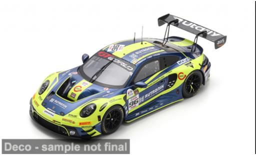 Diecast model cars Porsche 911 GT3 R 24h Spa 2025 Rutronik Racing #96 S.M&Atilde;&frac14;ller/P.Niederhauser 1/18 Spark
