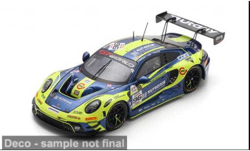 Diecast model cars Porsche 911 GT3 R 24h Spa 2025 Rutronik Racing #96 S.M&Atilde;&frac14;ller/P.Niederhauser 1/43 Spark