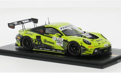 Diecast model cars Porsche 911 GT3 R ( #92 1/43 Spark