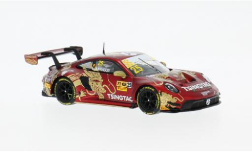 Diecast model cars Porsche 911 GT3 R Fia GT World Cup GT Cup Macau 2024 #25 L.Vanthoor 1/64 Spark